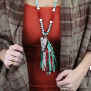 Tassel Beaded Necklace